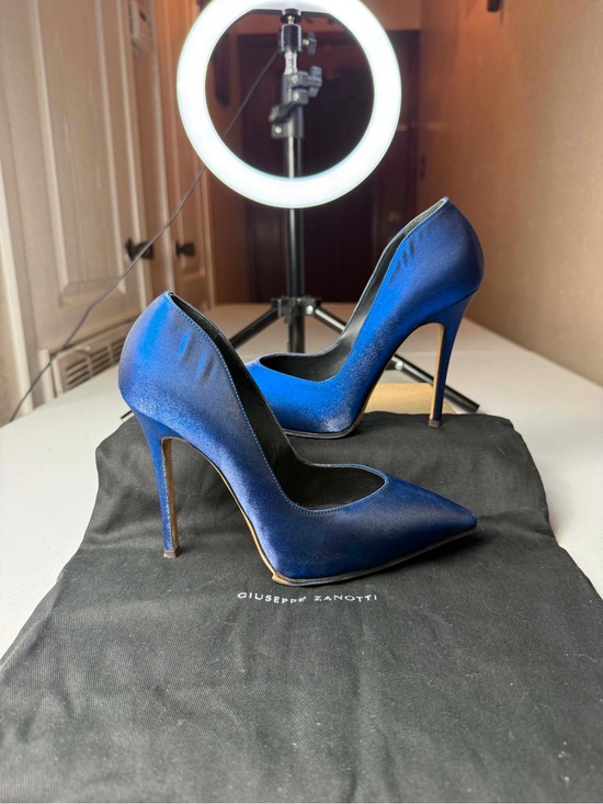 Giuseppe Zanotti Shoes - $695 Giuseppe Zanotti Design Woman Pump Stilletto Royal Blue Sz 35.5 / US 5.5